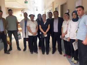 Aydın Sağlık-Sen’den Nazilli Devlet Hastanesi’ne ziyaret