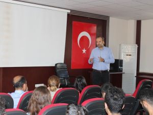 Başkan Çokay’dan, genç meslektaşlarına seminer