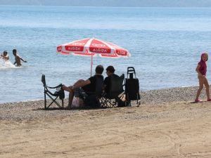 Marmaris’te deniz sezonu açıldı