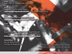 Aydın’da Laparoskopik Kolon Cerrahisi Çalıştayı yapılacak