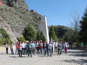 Öğrenciler, Eskigediz beldesine hayran kaldı