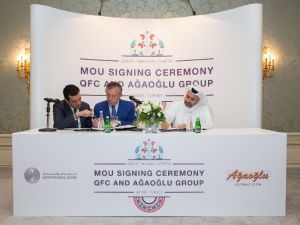 Katar’la finans merkezi için stratejik imza