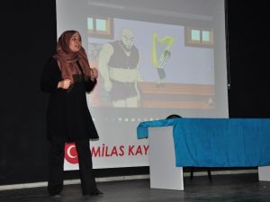 Öğrenciler bir masal anlattı
