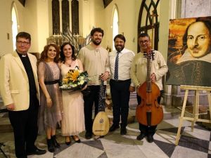 Kilisede Shakespeare anması