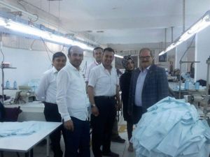 Şaphane’de ’Erkek üst giysileri dikimi’ kursu