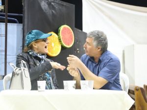 Nazilli Belediyesi Tiyatro Topluluğu, Alamut’ta sanatseverlerle buluştu