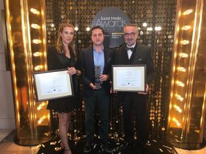 Sosyal medyada ödül dağıtımları yapıldı