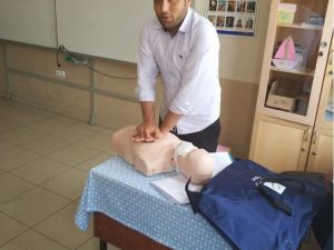 Altıntaş’ta ’İlk yardım kursu’ sona erdi