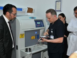 ADÜ hastanesine kan ışınlama cihazı kazandırıldı