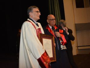 Aziz Sancar’a Fahri Profesörlük unvanı verildi