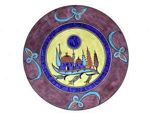 Usta sanatçı Sıtkı Olçar’ın kızından ‘Çiniden Şifa Tasları’ sergisi