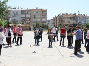 Aydın Anadolu İHL öğrencileri hünerlerini bilim fuarında hünerlerini sergiledi
