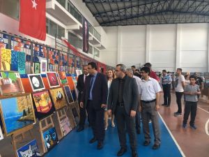 Öğrencilerin çalışmaları büyüledi