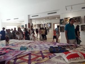 Kursiyerlerden yıl sonu sergisi