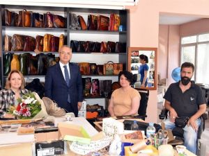 Deri sanata dönüşüyor