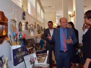 El emeği göz nuru eserler sergilendi