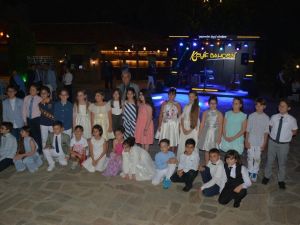 Ortaokula geçiş yemeğinde Başaklılar doyasıya eğlendi