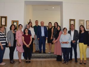 Tezhip sergisi sanatseverlerle buluştu