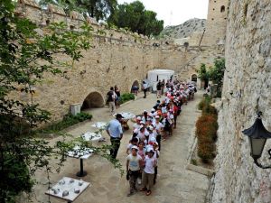 Çeşmeli öğrenciler, Müzeler Günü’nde Çeşme Kalesi’ni gezdi