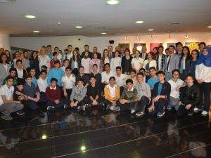 ASO Teknik Koleji öğrencilerinden resim sergisi