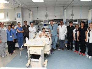 Genç adam Ege’de ikinci yaşamına ’Merhaba’ dedi