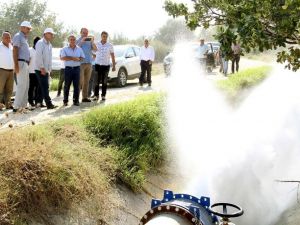 Sarıgöl Sulaması’nın yüzde 80’i tamamlandı