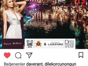 Paris Hilton’dan mesaj var: “Merhaba Türkiye, hepinizi seviyorum"