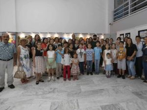 Kursiyerlerin yetenekleri göz doldurdu