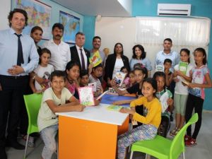 Aydın’ın Roman Çocukları için kütüphane kuruldu