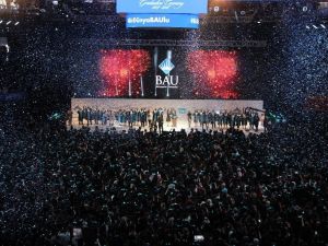 BAU 18. dönem mezunlarını uğurladı