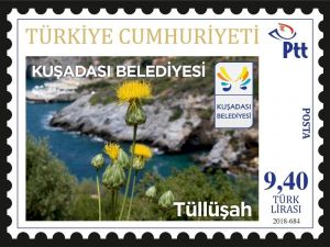 Kuşadası Belediyesi’nden Tüllüşah temalı posta pulları