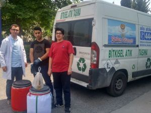 İhlas Koleji öğrencileri atık yağları geri kazandırıyor