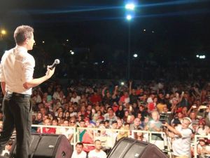 Mutlular Mustafa Yıdızdoğan’ın konseriyle coştu