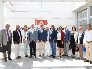 Organize Sanayi Bölgesi  atık suyunu geri kazanıp, Aspir bitkisi yetiştiriyorlar