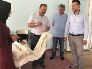 Müdür Numan Tanrıkulu: Kurslarımızı bitiren kadınlarımız kendi işlerini kuruyor