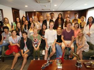 Avrupalı gençler Karşıyaka’da buluştu