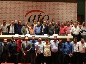Lastik sektörü temsilcileri ATO’da buluştu