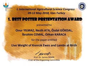 ‘En İyi Poster’ ödülü ADÜ’ye