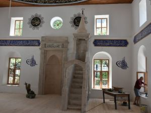 Marmaris’te Çarşı Camii’nin restorasyon çalışmasında sona gelindi