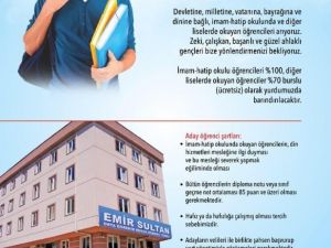 İmam hatip lisesi öğrencileri yüzde 100 bursla barındırılacak