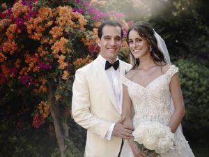 Esra Eczacıbaşı ve Murat Coşkun evlendi