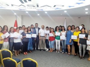Rehber personel kursiyerleri sertifikalarını aldı