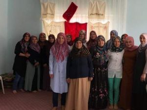 17 bayan kursiyer meslek sahibi oldu