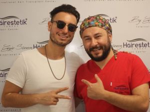 Dünyaca ünlü pop şarkıcısı saç ekimi için Türkiye’de