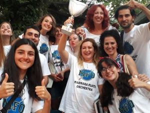 Marmara Flüt Orkestrası’na uluslararası ödül
