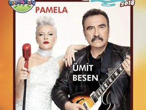 Aliağa’da yaz konserleri Ümit Besen ve Pamela ile başlıyor