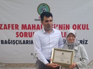 17 bağışçı, 6 bin 700 metrekare arsayı okul için bağışladı
