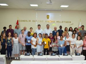 Kırkağaç yabancı öğrencileri ağırladı