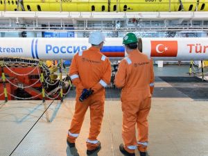 TürkAkım’da toplam bin 369 kilometre boru döşendi