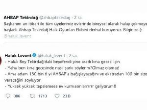 Haluk Levent sosyal medyada güldürdü